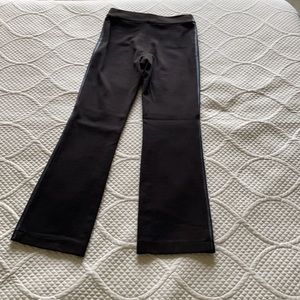 Real leather pants stretch back size small
